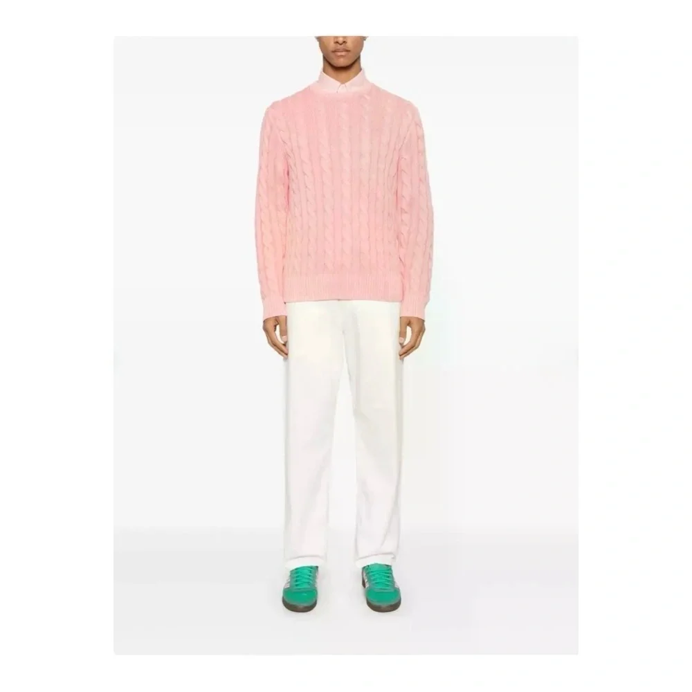Polo Ralph Lauren 100% cashmere cable knit sweater NWOT